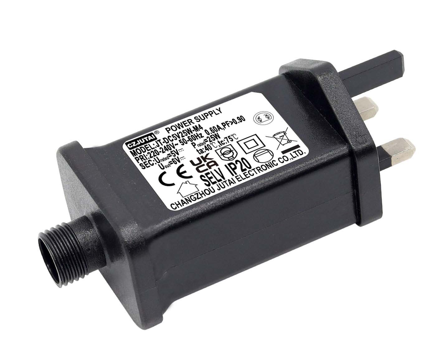 5V25W系列英規(guī)BS立式開關電源
